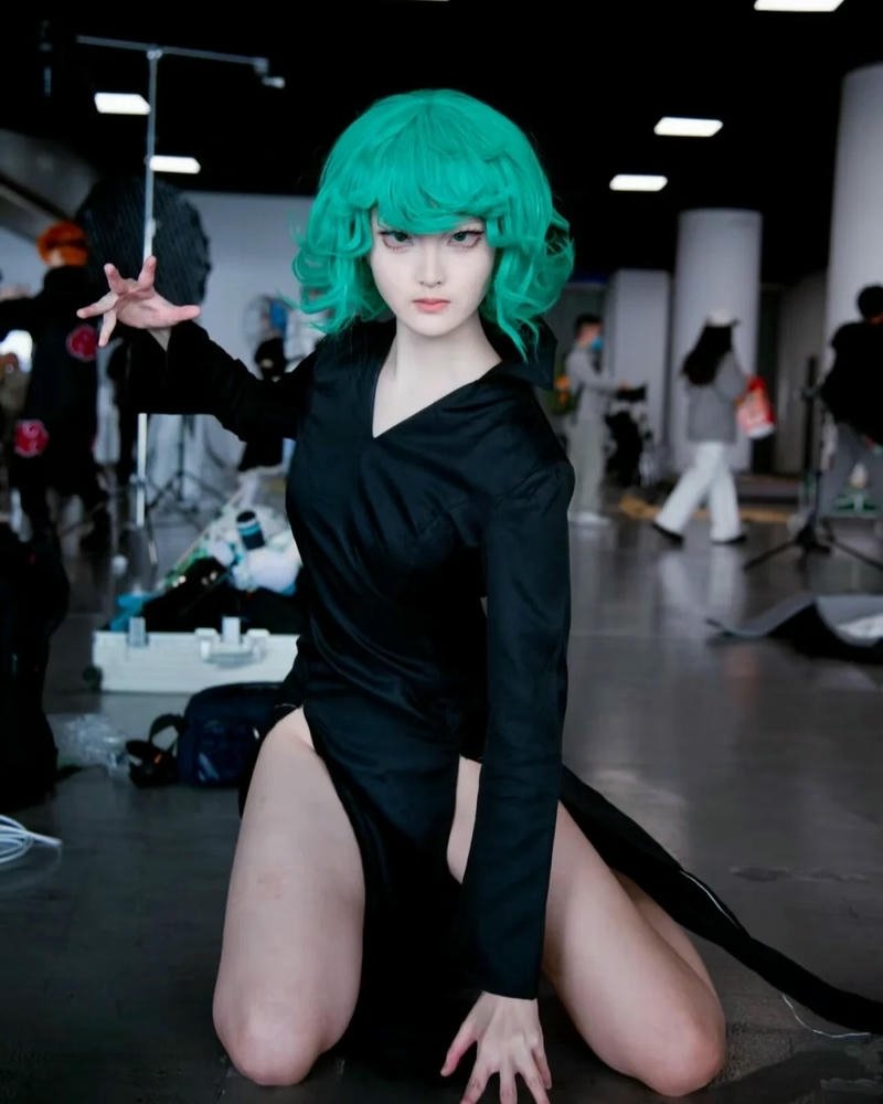 Tatsumaki trong tạo hình cosplay sống động
