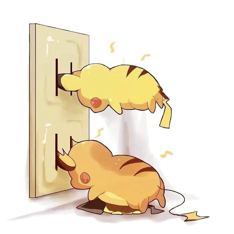 Thân hình vàng đặc trưng của Pikachu rất nổi bật