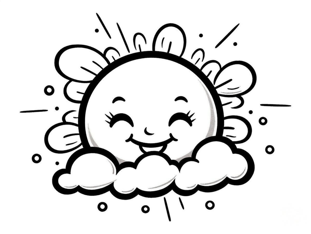 Tô màu ông mặt trời thumbnail