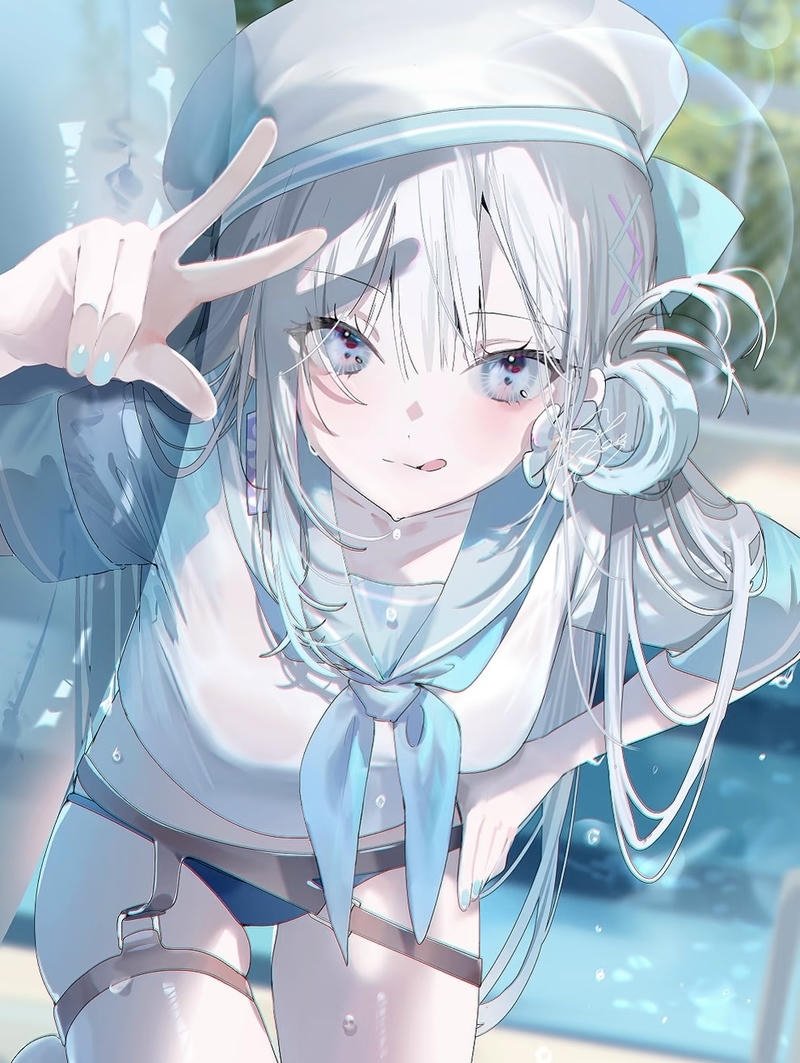 Vẻ ngoài thanh thoát của một nhân vật anime