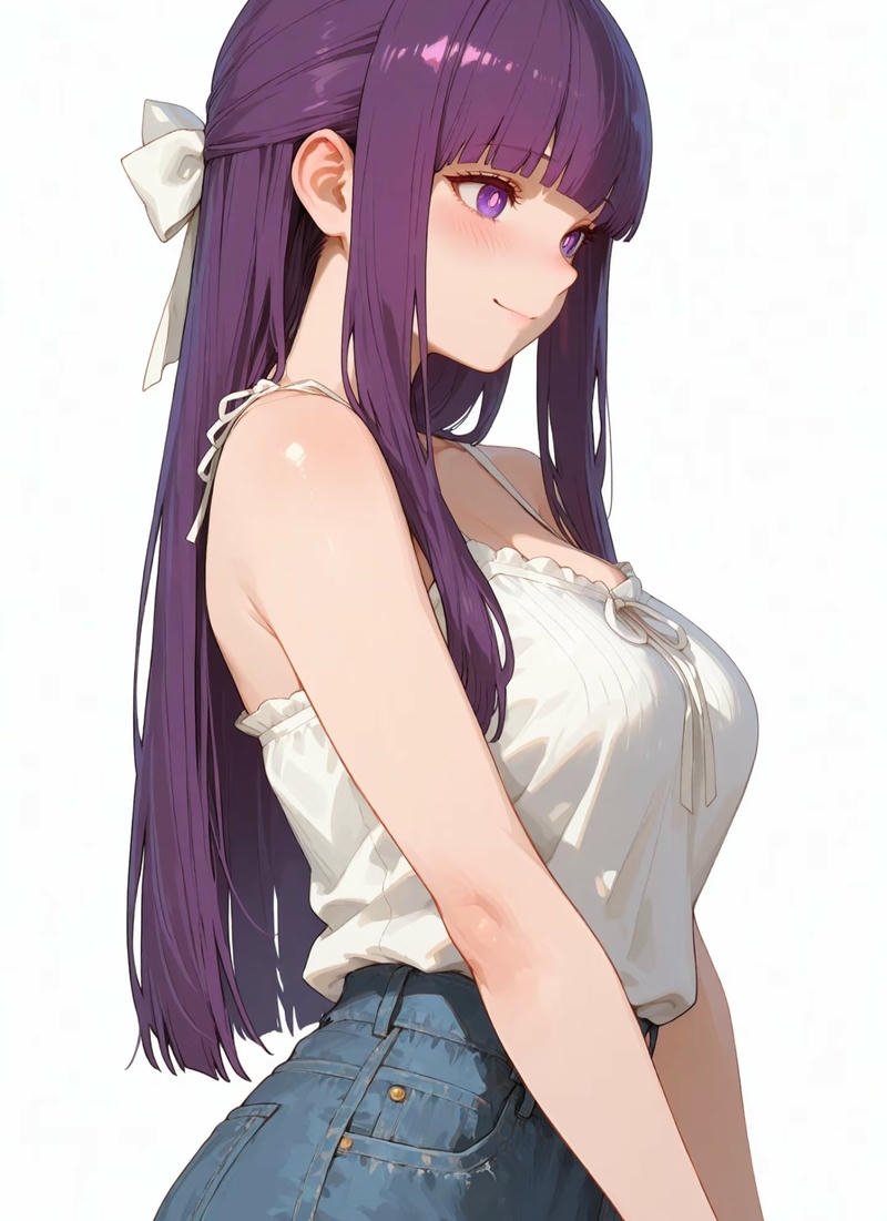 Ảnh Fern anime phong cách đời thường nhẹ nhàng