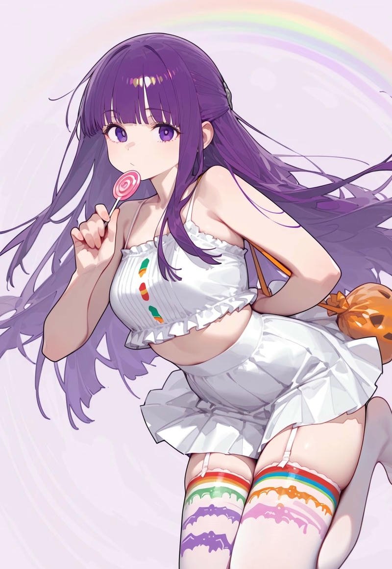 Ảnh Fern anime trong ánh sáng tự nhiên đẹp