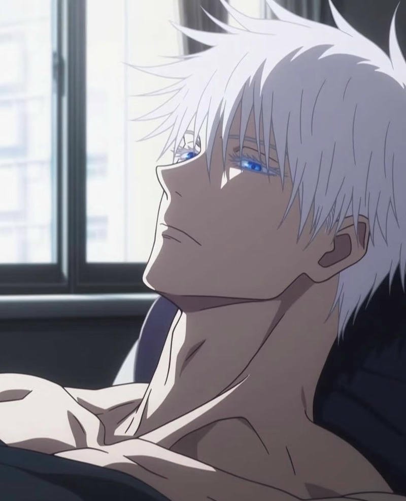 Ảnh Gojo Satoru anime phong cách bí ẩn