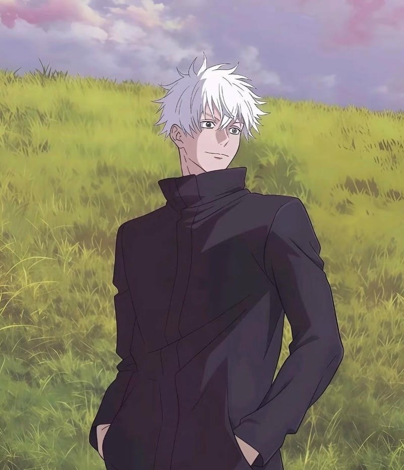 Ảnh Gojo Satoru anime phong cách mạnh mẽ cuốn hút