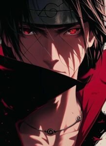Ảnh Uchiha Itachi phong cách anime đầy cuốn hút