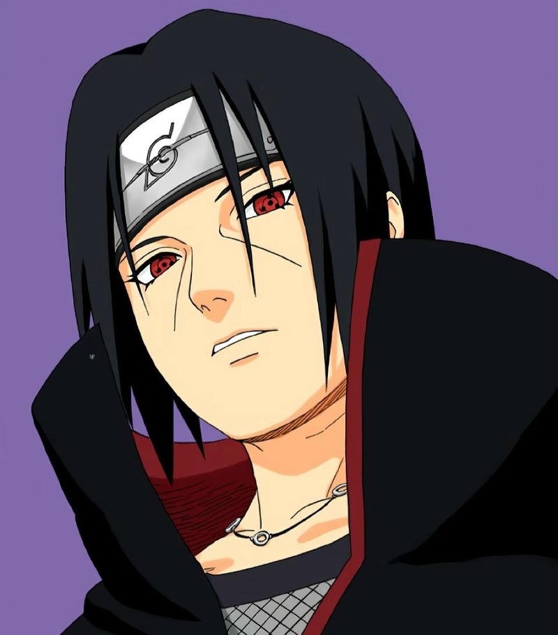 Ảnh Uchiha Itachi phong cách trầm mặc đầy bí ẩn