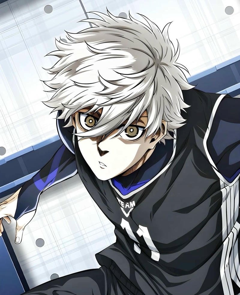 Ảnh anime Blue Lock phong cách hành động thể thao