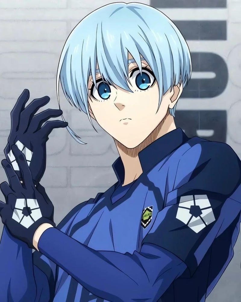 Ảnh anime Blue Lock phong cách thể thao mạnh mẽ