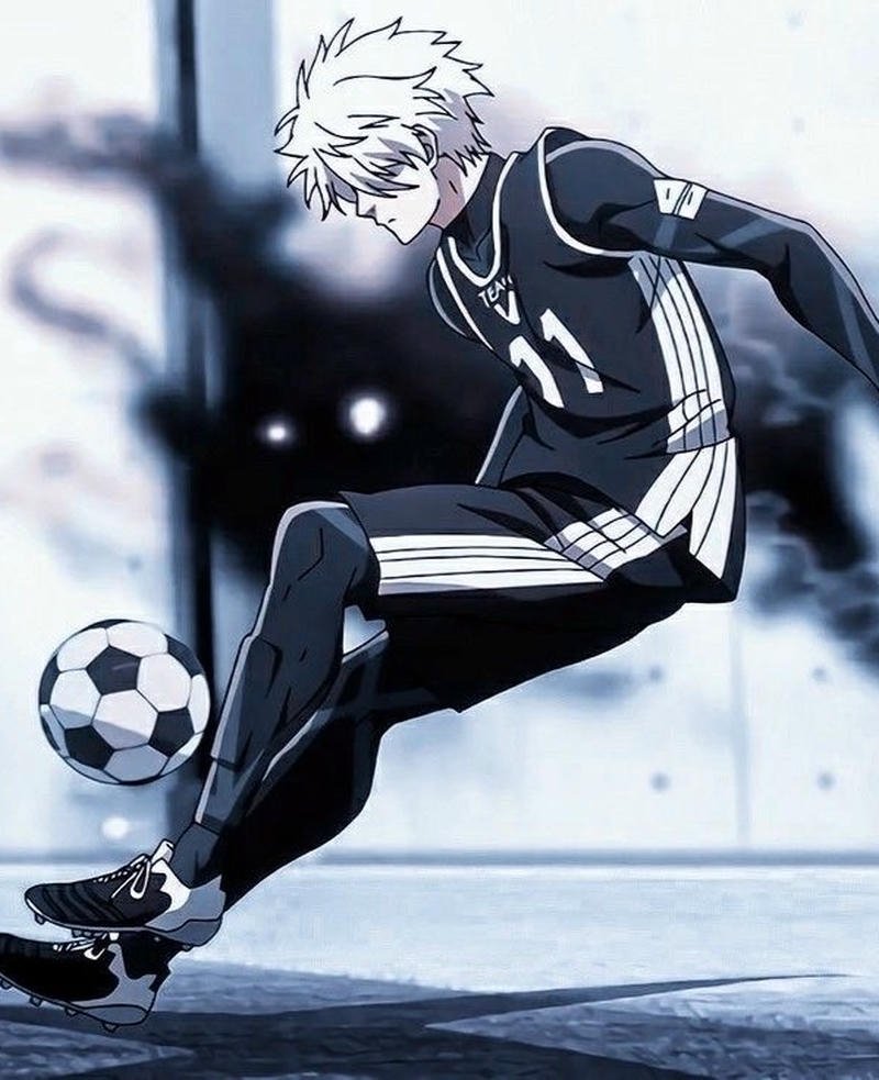 Ảnh anime Blue Lock trong pha dứt điểm