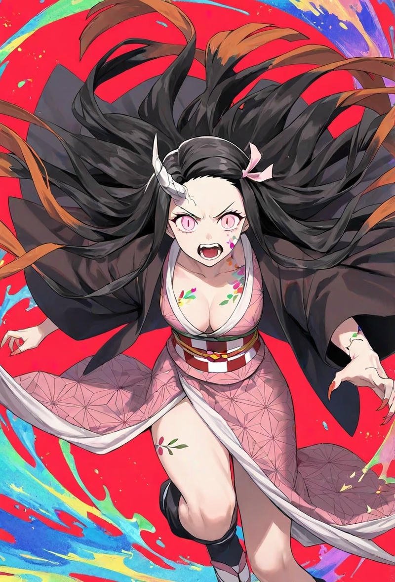 Ảnh anime Thanh Gươm Diệt Quỷ phong cách chiến binh