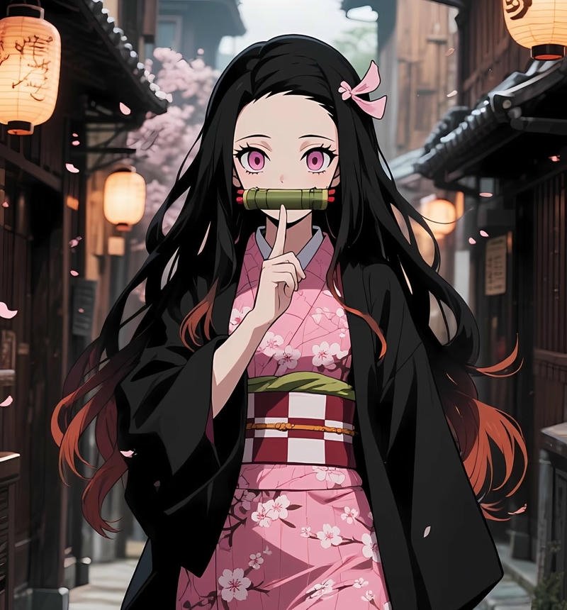 Ảnh anime Thanh Gươm Diệt Quỷ phong cách lạnh lùng