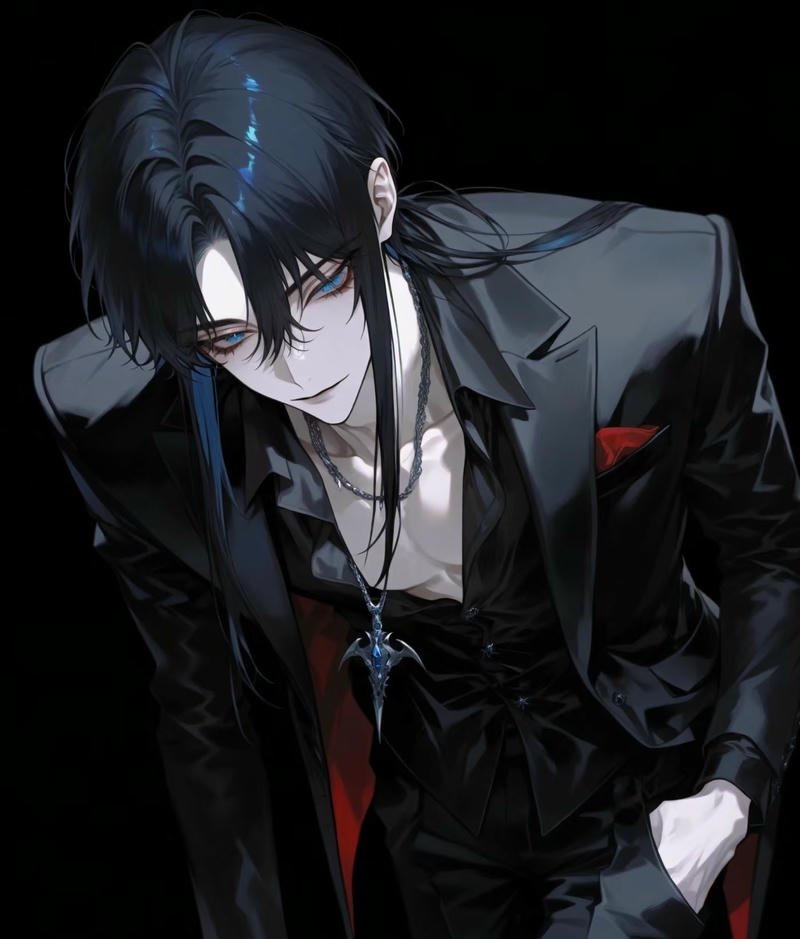 Ảnh anime ma cà rồng trong không gian huyền bí