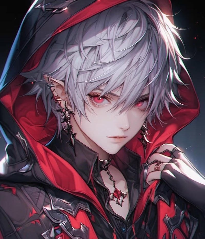 Ảnh anime ma cà rồng với thần thái lạnh