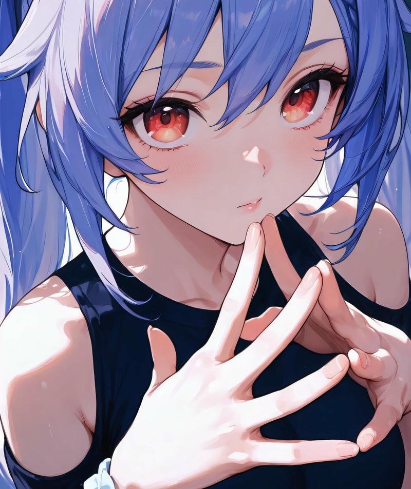 Ảnh ecchi anime phong cách nhẹ nhàng đáng yêu