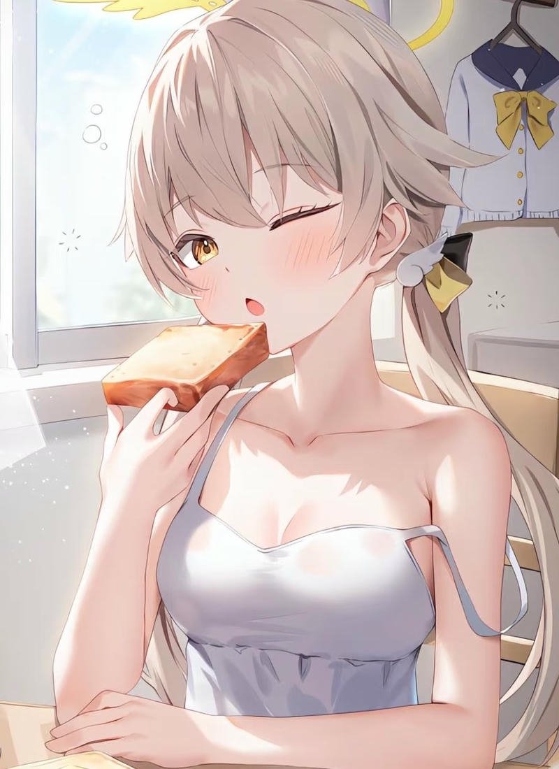 Ảnh ecchi anime trong khung cảnh nhẹ nhàng