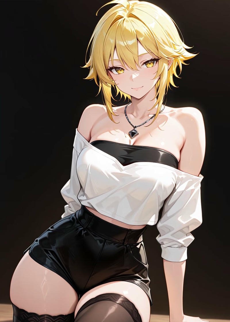 Cô gái anime ecchi với phong cách nhẹ nhàng