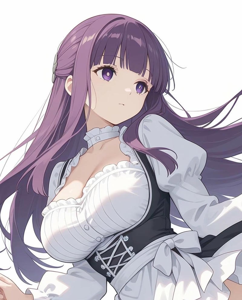 Fern anime với thần thái điềm tĩnh cuốn hút