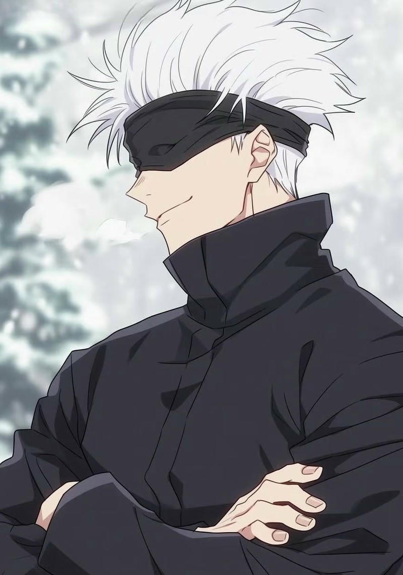 Gojo Satoru đứng một mình đầy khí chất