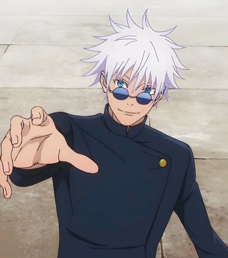 Gojo Satoru với thần thái tự tin đặc trưng