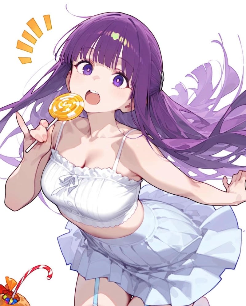 Hình Fern anime với phong cách dịu dàng sâu lắng