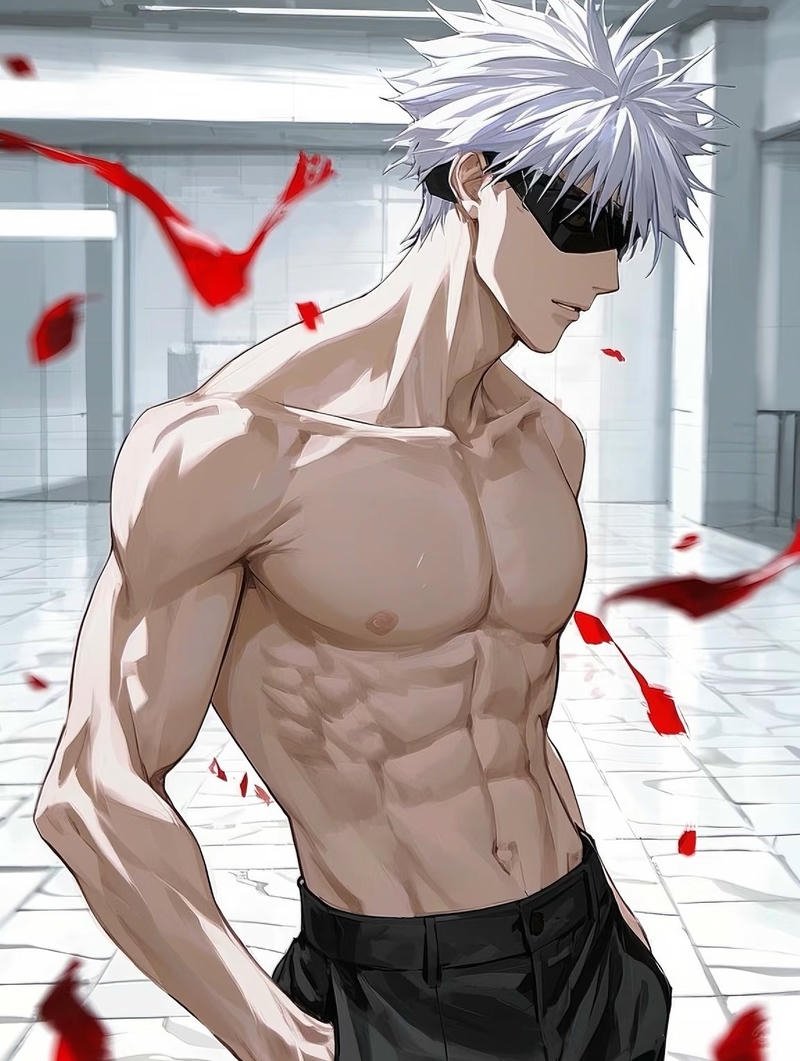 Hình Gojo Satoru với phong cách cool mạnh mẽ