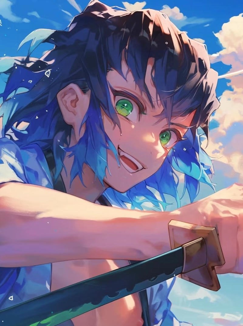 Hình Inosuke phong cách hoang dã cuốn hút