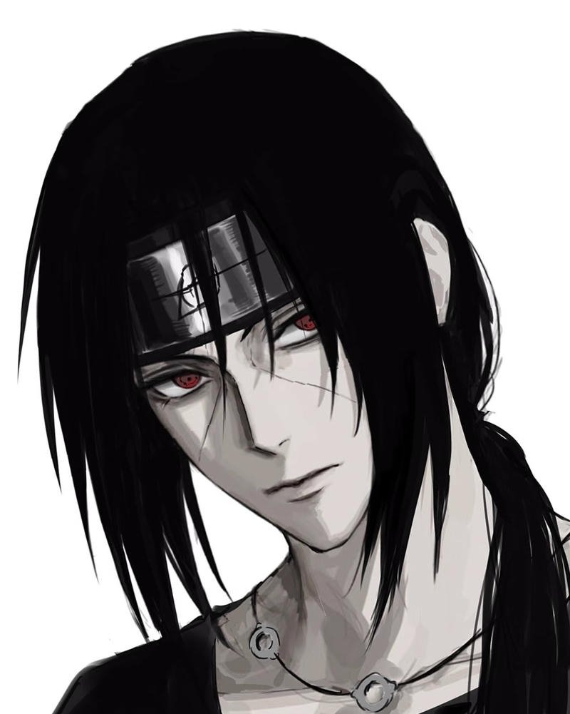 Hình Uchiha Itachi với phong cách lạnh lùng mạnh