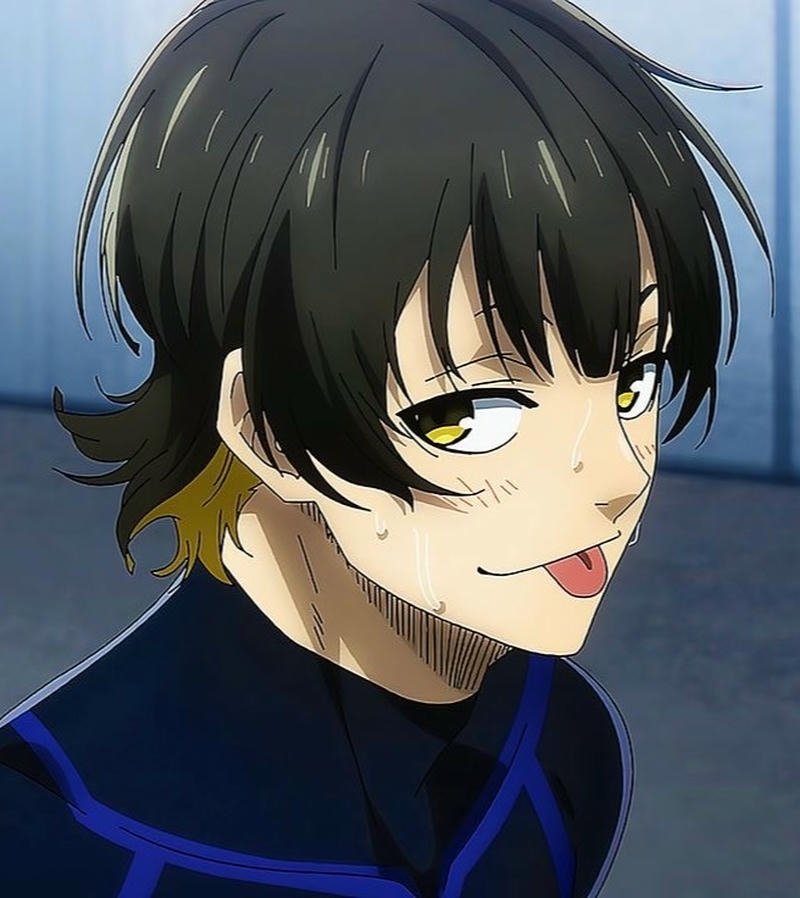 Hình anime Blue Lock phong cách năng lượng cao