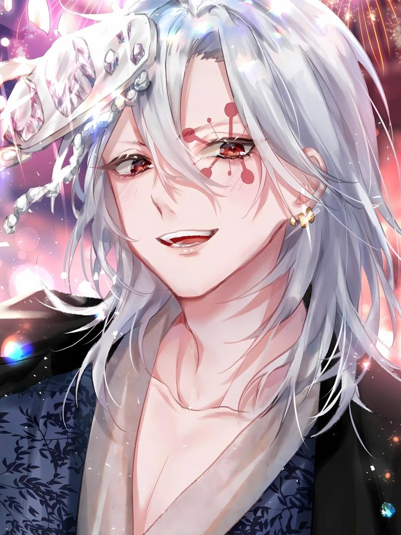 Hình anime Thanh Gươm Diệt Quỷ với ánh sáng mạnh