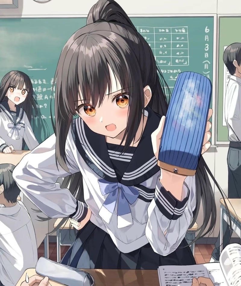 Hình anime ecchi phong cách dễ thương tinh nghịch