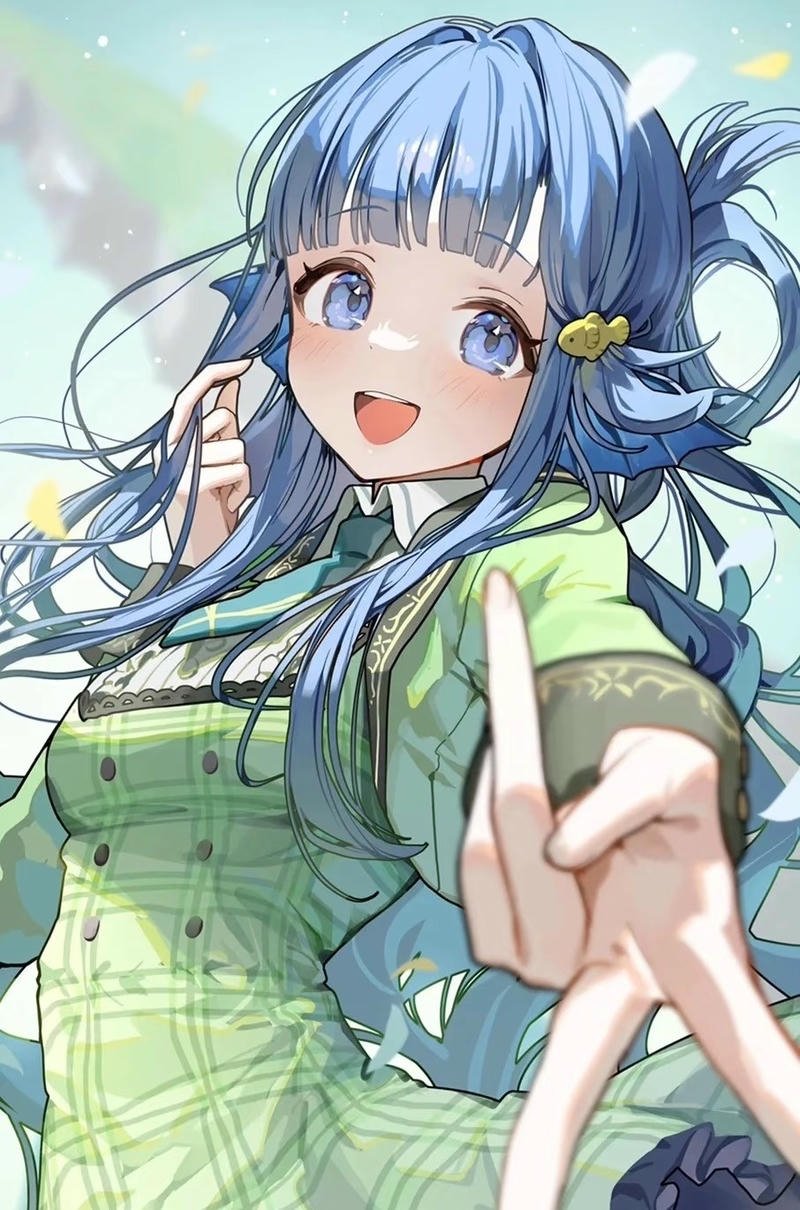 Hình anime ecchi với ánh nhìn cuốn hút