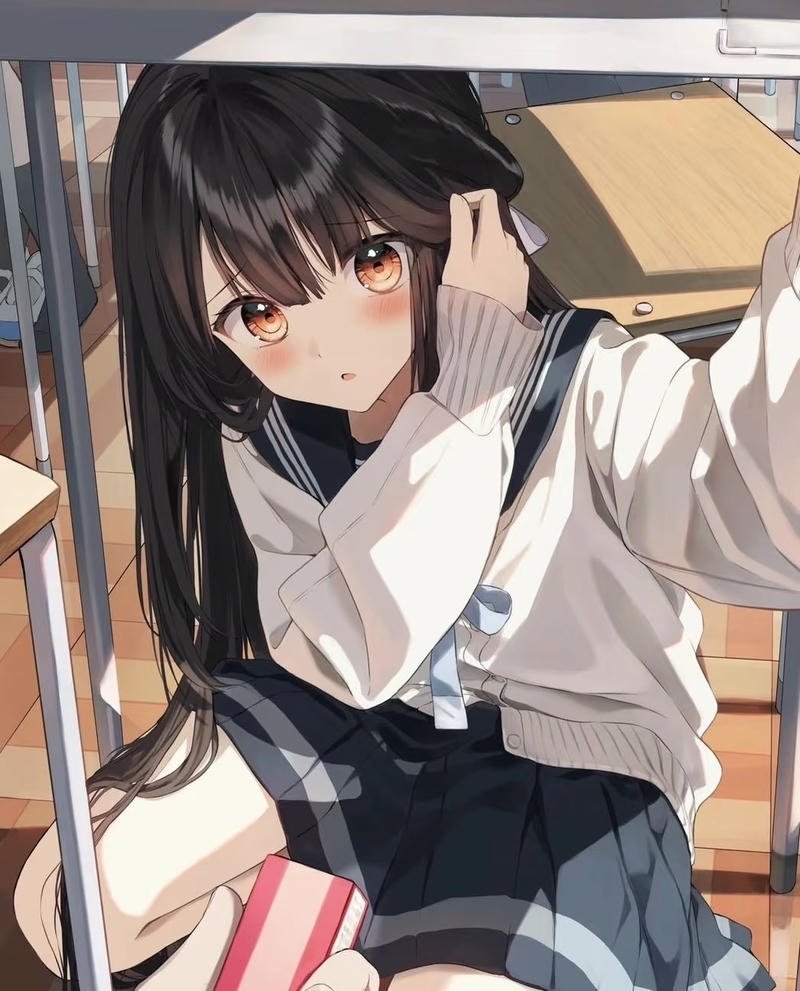 Hình anime ecchi với phong cách kawaii nhẹ