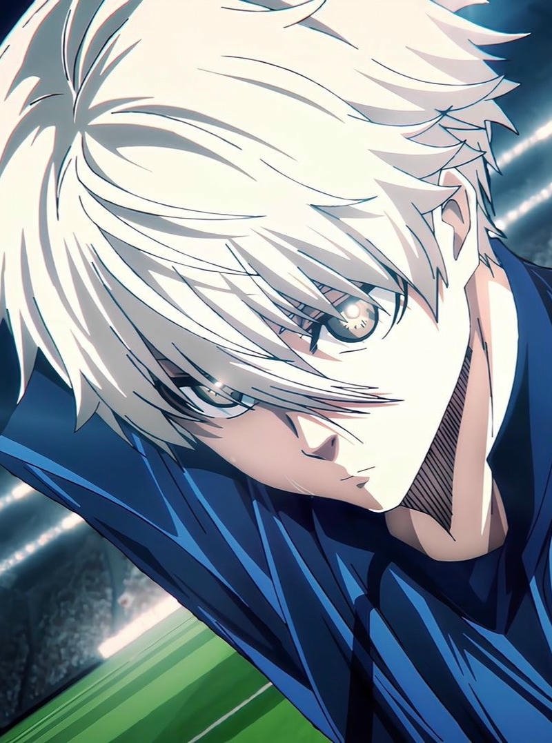 Nhân vật Blue Lock trong trận đấu căng thẳng