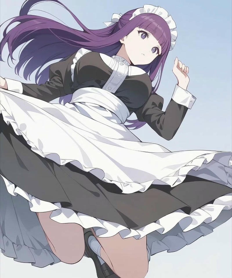 Nhân vật Fern đứng giữa khung cảnh rộng lớn