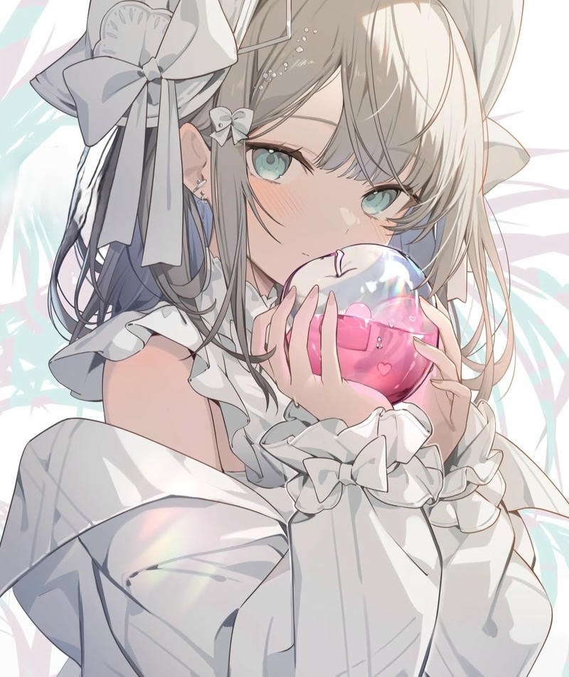 Nhân vật anime ecchi với phong cách gợi cảm nhẹ