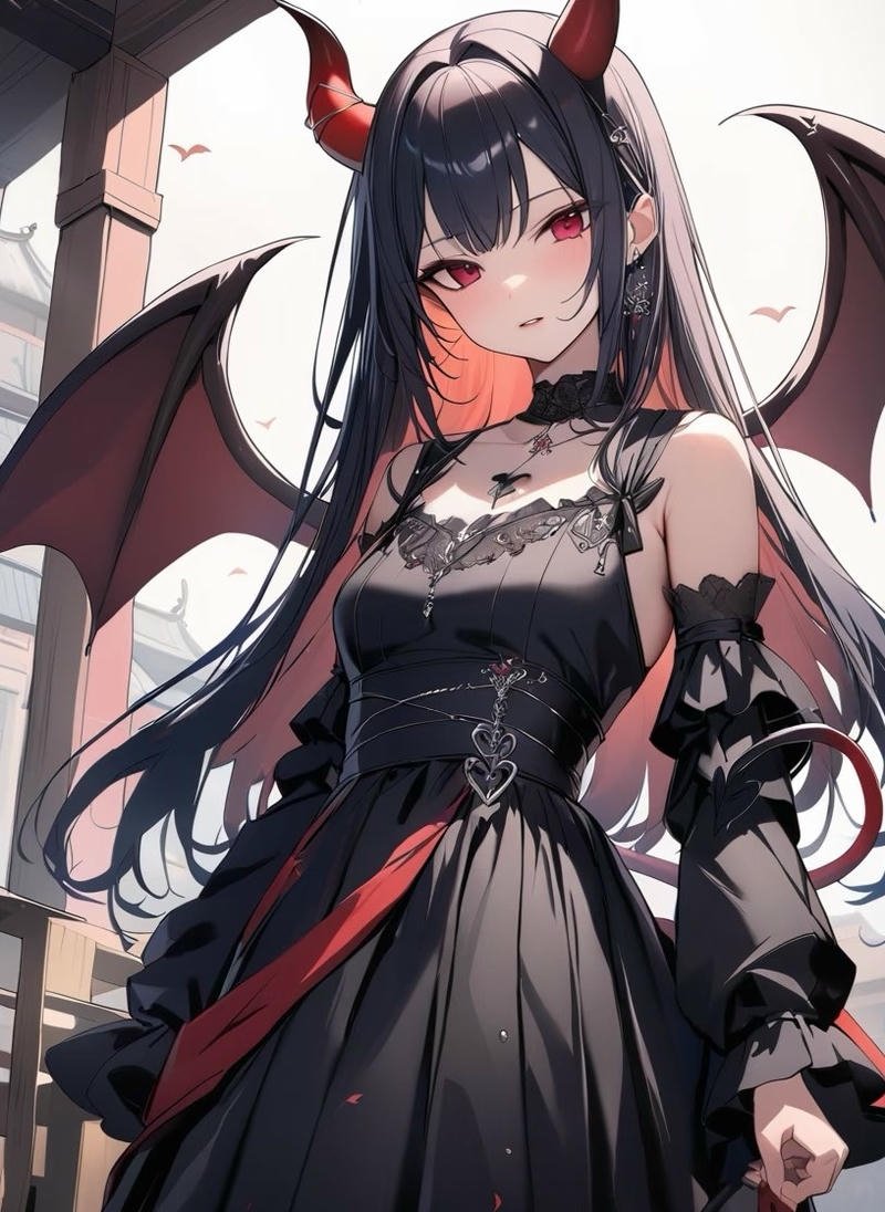 Nhân vật anime ma cà rồng với ánh nhìn sắc bén