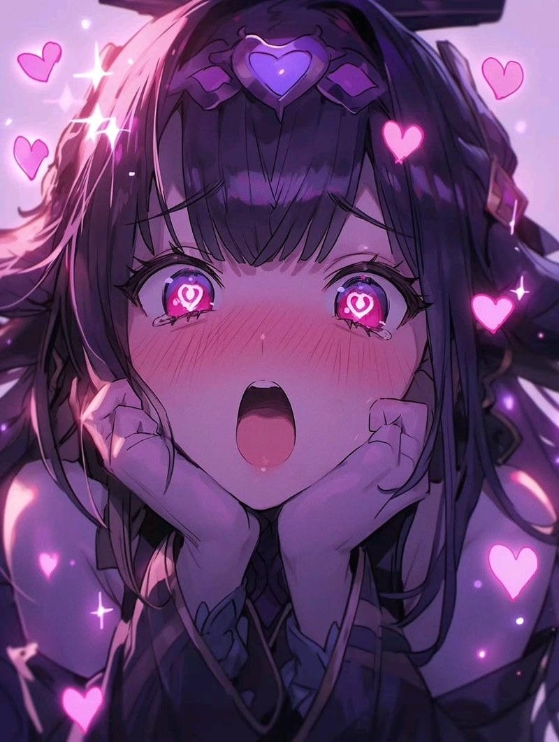 Nhân vật anime nữ phong cách ecchi cuốn hút