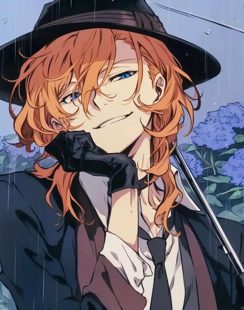 Nhân vật anime wibu trong không gian yên tĩnh