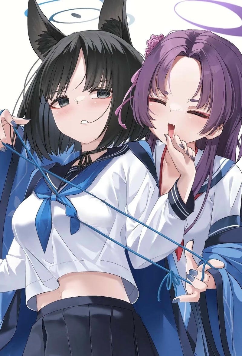 Nhân vật anime wibu trong khung cảnh nhẹ nhàng