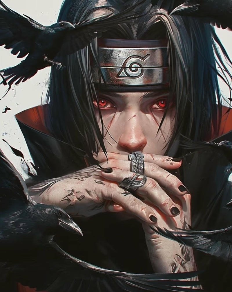 Uchiha Itachi với ánh nhìn sâu đầy suy tư