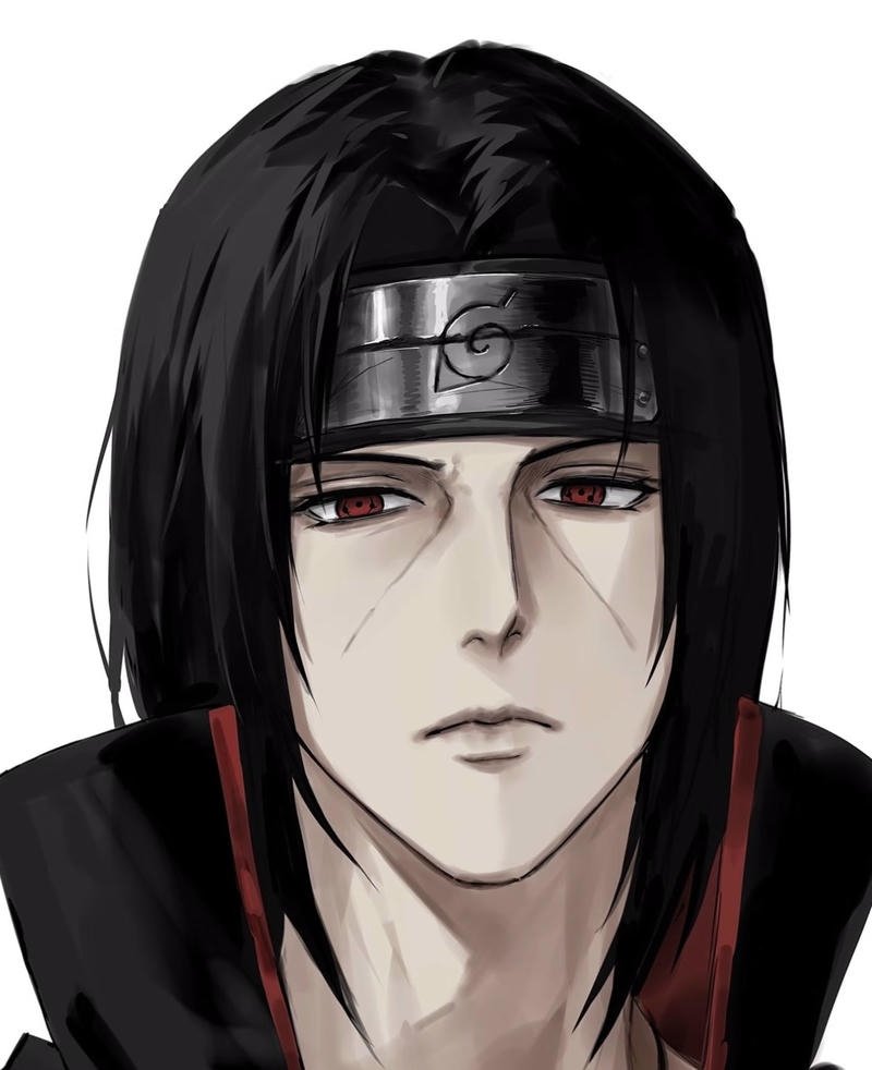 Uchiha Itachi với biểu cảm ít cảm xúc