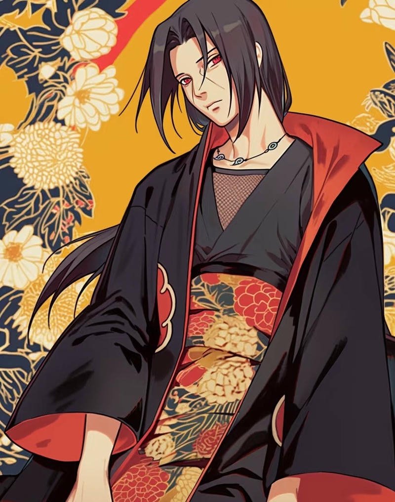 Uchiha Itachi với biểu cảm trầm lặng sâu sắc