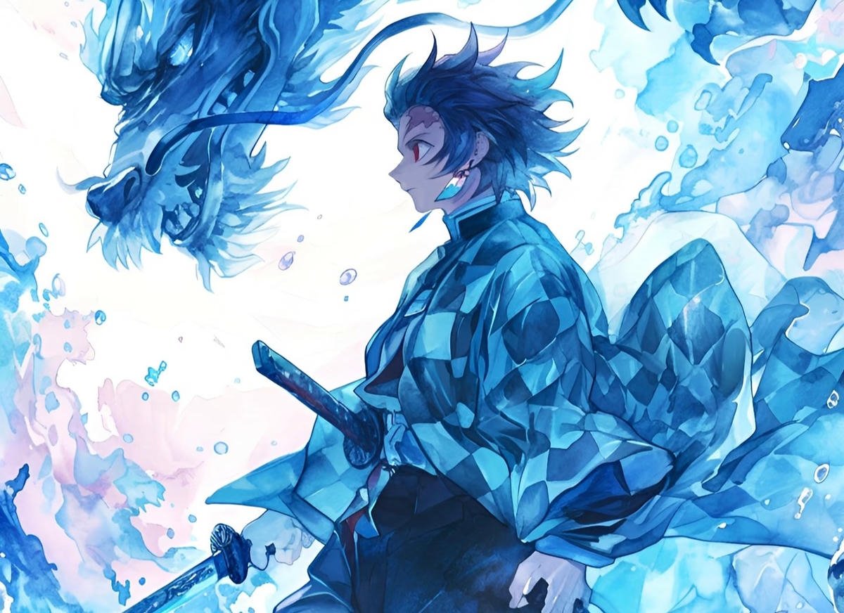 ảnh anime thanh gươm diệt quỷ thumbnail