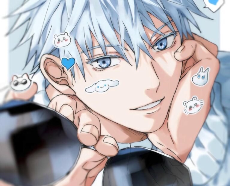 BST 223+ ảnh Gojo Satoru anime 4K – Hình nền JJK mới nhất