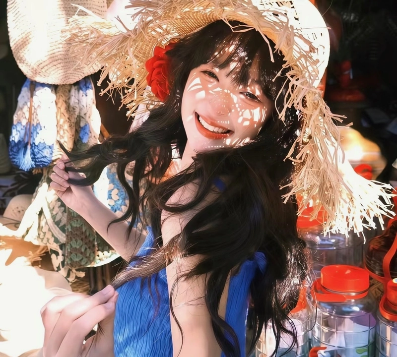 hình ảnh gái xinh cười đáng yêu với nụ cười tươi