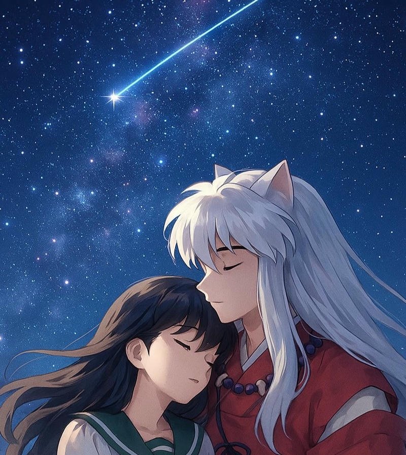 Ảnh Inuyasha anime phong cách hành động mạnh