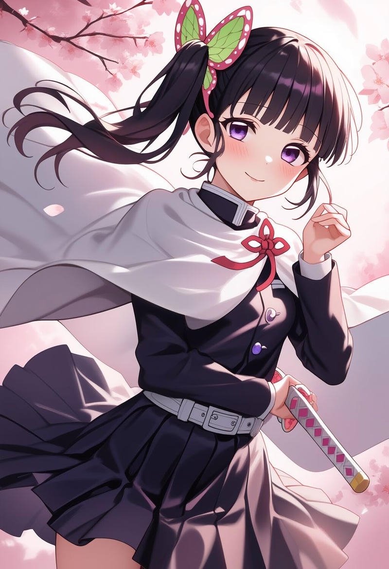 Ảnh Kanao anime với ánh nhìn cuốn hút