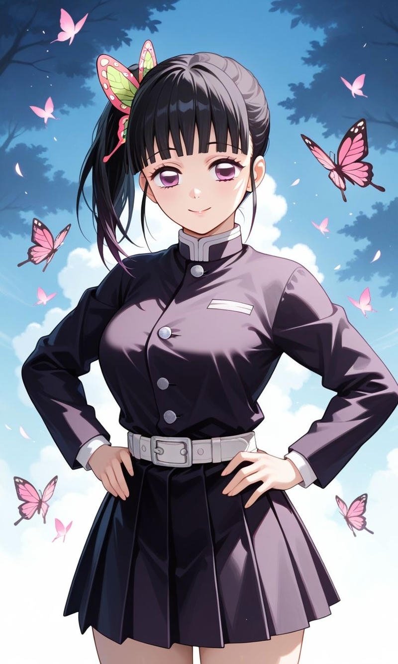 Ảnh Kanao anime với phong cách dịu dàng nhẹ