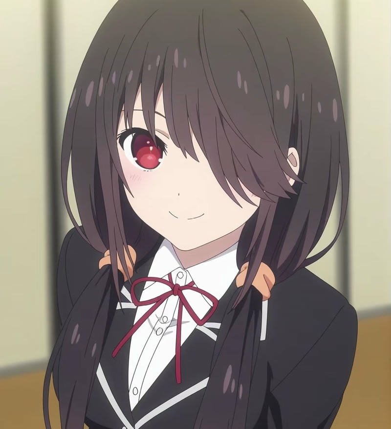 Ảnh Kurumi anime phong cách lạnh lùng bí ẩn