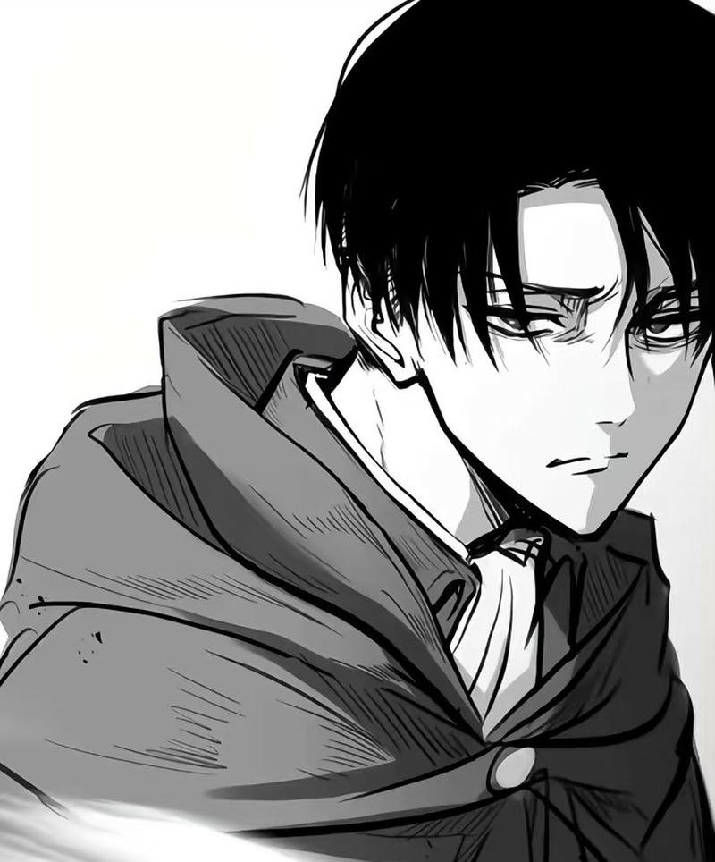 Ảnh Levi Ackerman anime phong cách chiến đấu cuốn hút